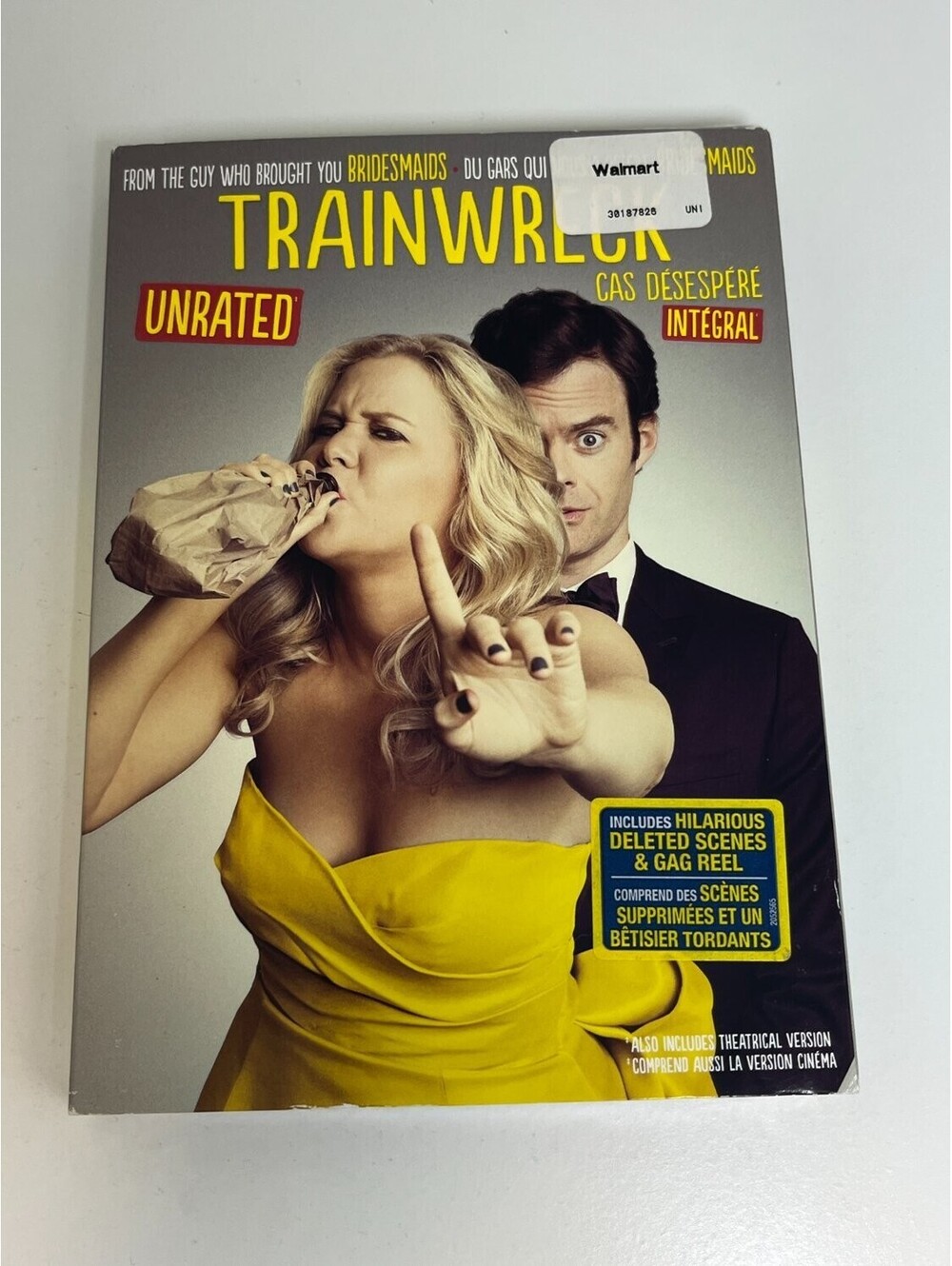 Trainwreck DVD Unrated Edition Amy Schumer Comedy Judd Apatow Brand New Sealed
